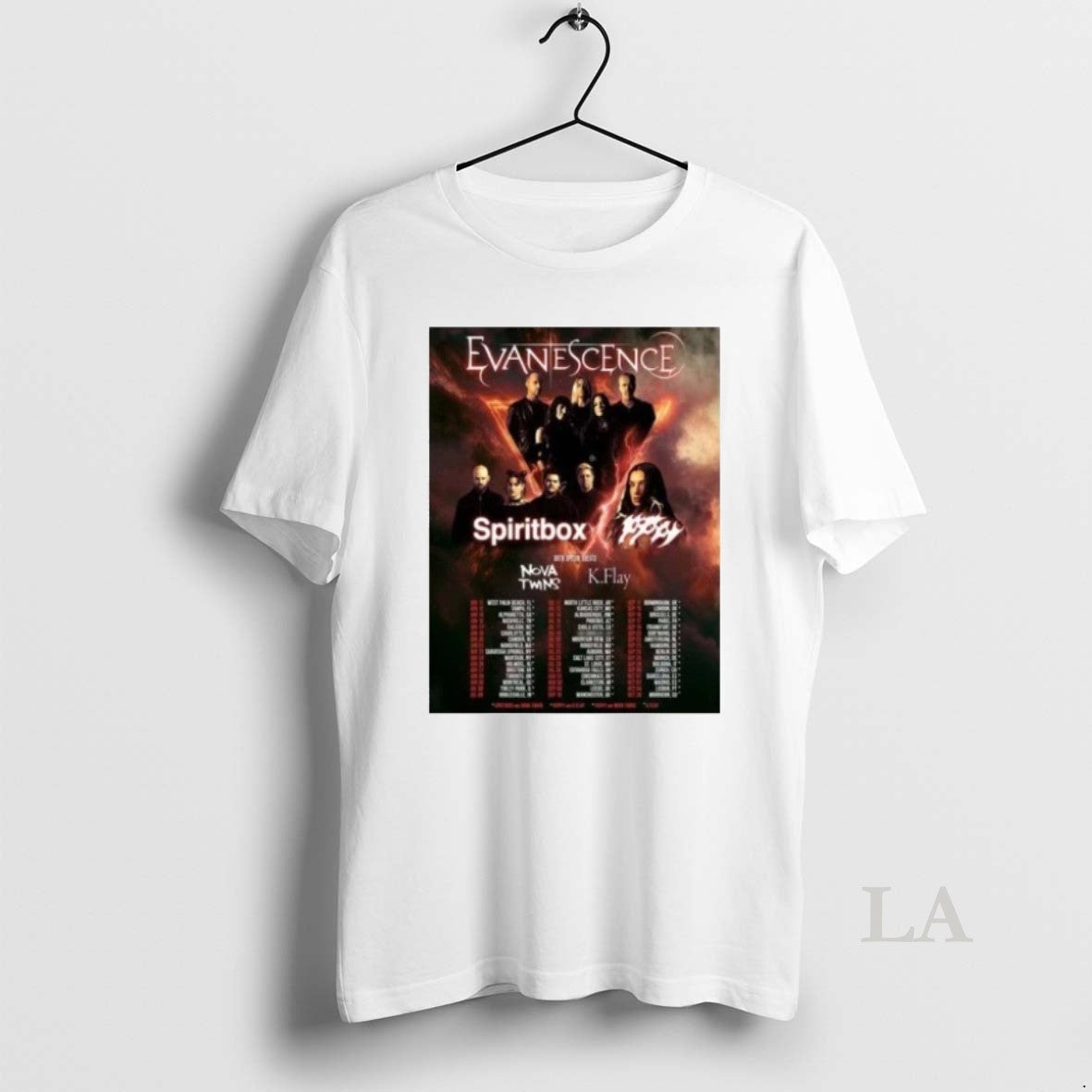 Original Evanescence World Tour 2026 North American Uk And Europe Schedule T-Shirts, Hoodie, Sweatshirt | TeeBloomCo.com