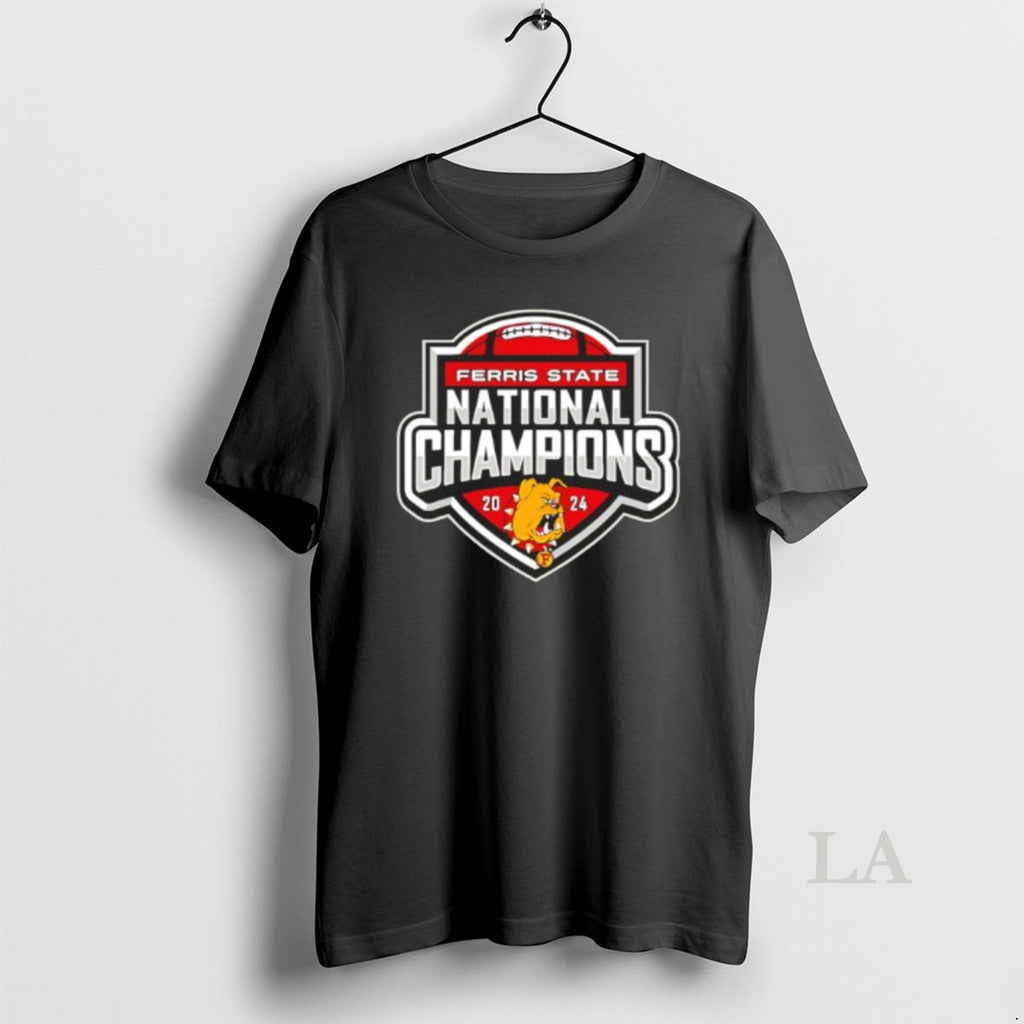 Original Ferris State Bulldogs 2025 National Champions Logo T-Shirts, Hoodie, Sweatshirt | TeeBloomCo.com