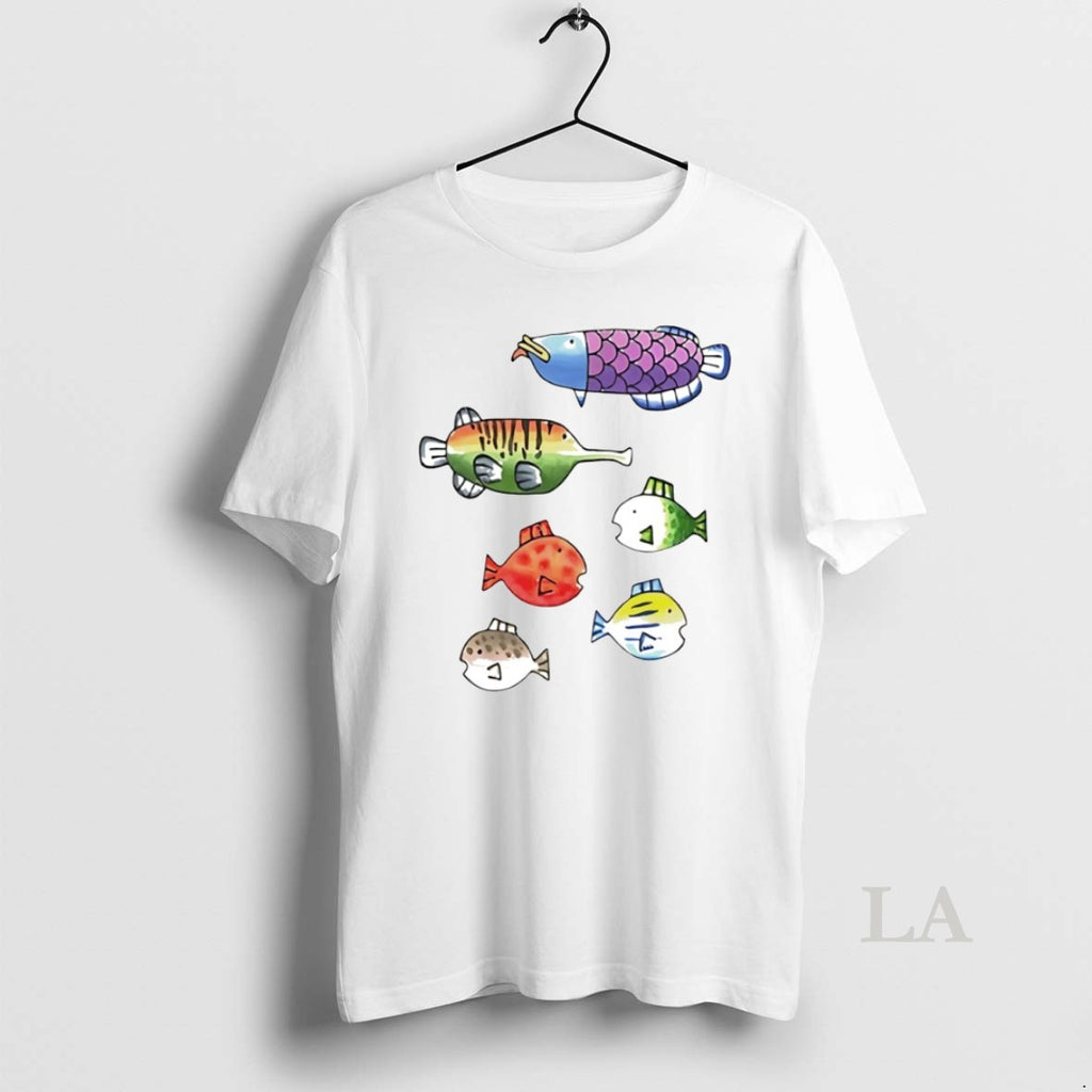 Original Fishing Wii Play Fish Species Circle T-Shirts, Hoodie, Sweatshirt | TeeBloomCo.com