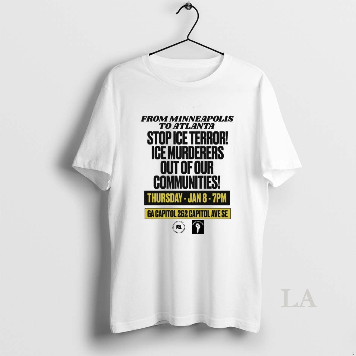 Original From Minneapolis To Atlanta Stop Ice Terror Ice Murderers Out Of Our Communities Ga T-Shirts, Hoodie, Sweatshirt
