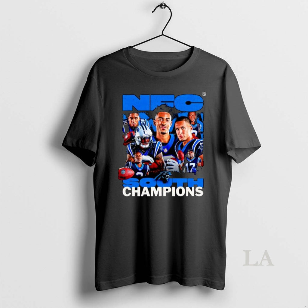 Original Funny Carolina Panthers Nfc South Champions Players T-Shirts, Hoodie, Sweatshirt | TeeBloomCo.com