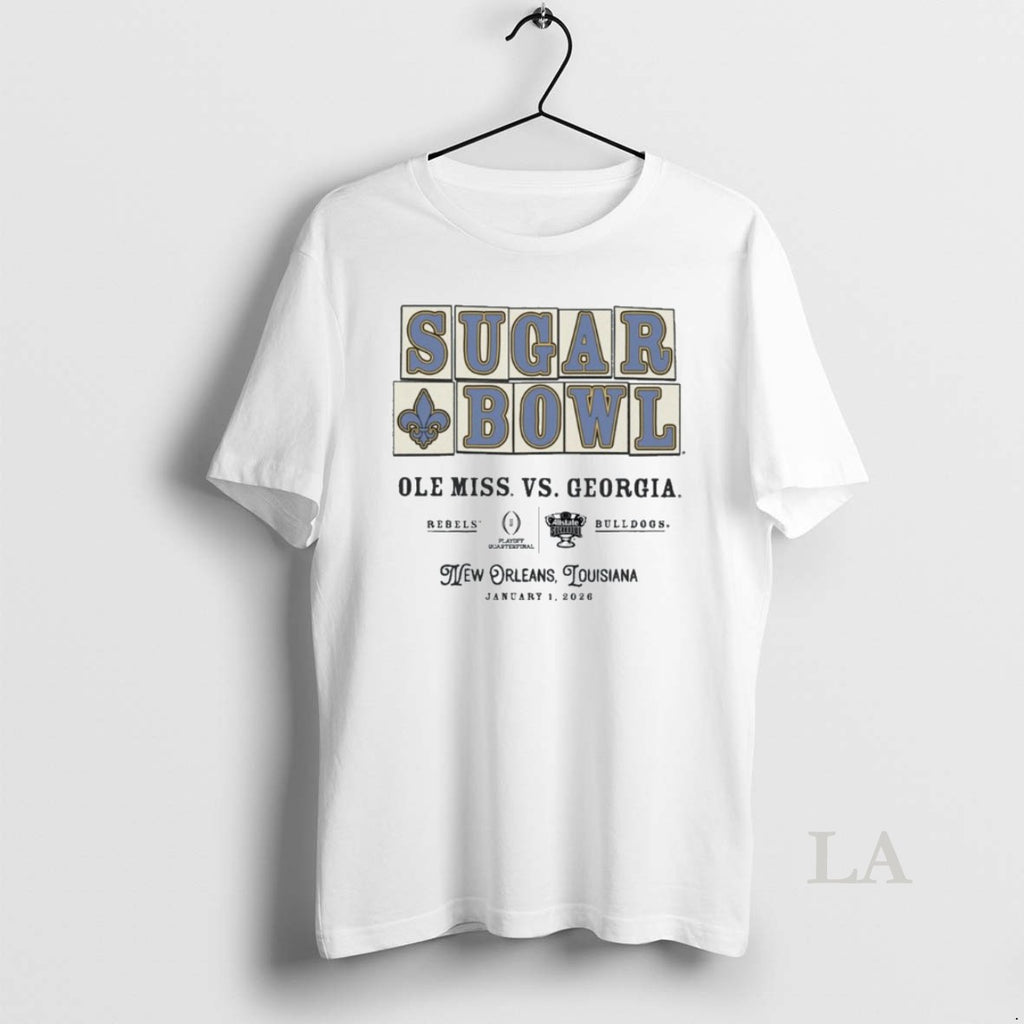 Original Georgia Bulldogs Vs Ole Miss 2026 Allstate Sugar Bowl Street Tiles T-Shirts, Hoodie, Sweatshirt | TeeBloomCo.com