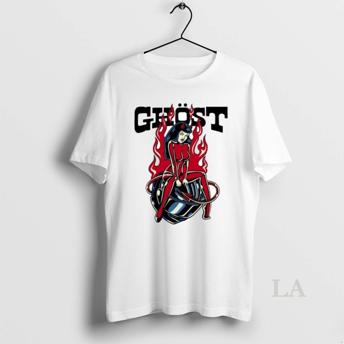 Original Ghost Racing Ghost Girl Red T-Shirts, Hoodie, Sweatshirt | TeeBloomCo.com