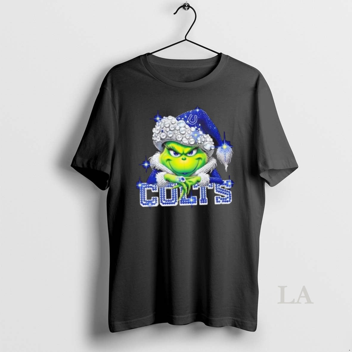 Original Glitter Diamond Grinch Girl X Indianapolis Colts Football Graphic T-Shirts, Hoodie, Sweatshirt | TeeBloomCo.com