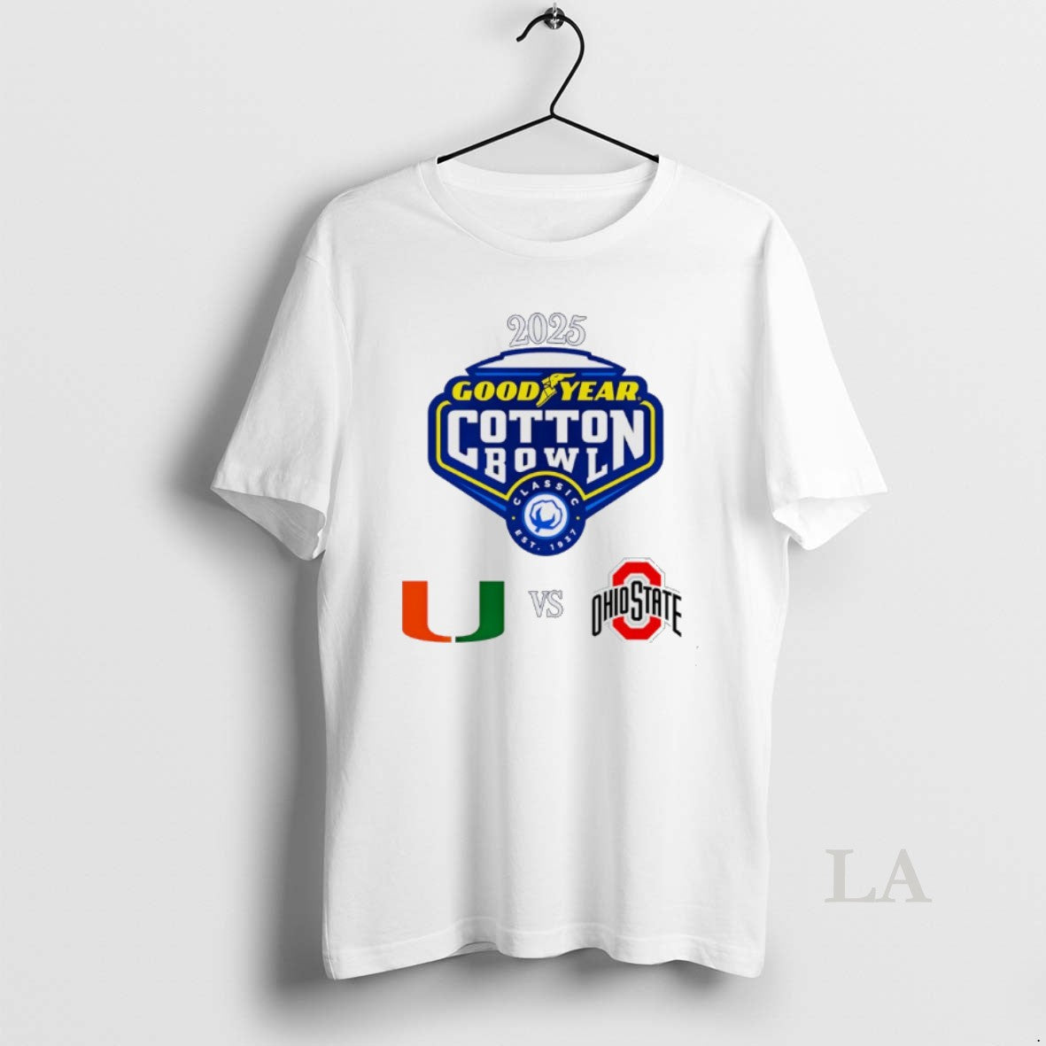 Original Goodyear Cotton Bowl Cfp Quarterfinals 2026 Miami Vs Ohio State T-Shirts, Hoodie, Sweatshirt | TeeBloomCo.com