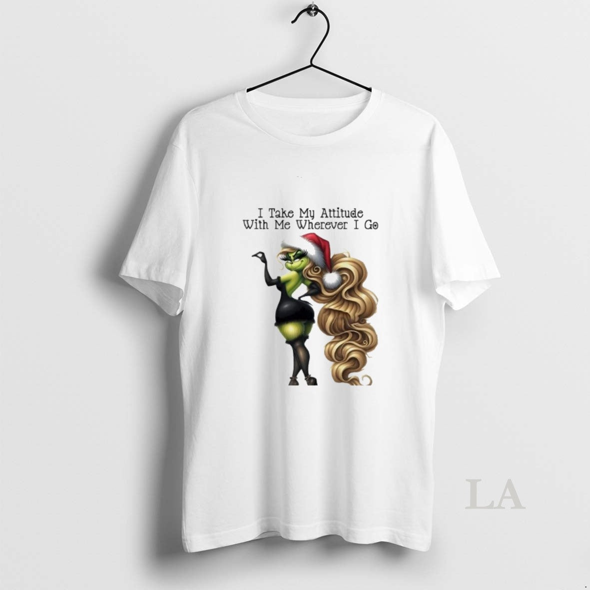 Original Grinch I Take My Attitude With Me Wherever I Go Christmas T-Shirts, Hoodie, Sweatshirt | TeeBloomCo.com