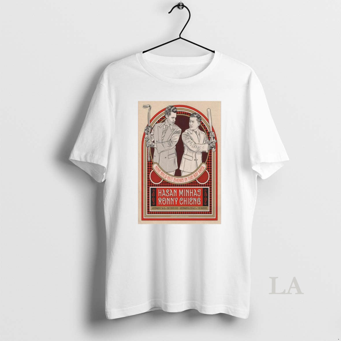 Original Hasan Minhaj And Ronny Chieng San Jose Ca And San Francisco Ca Dec 17 T-Shirts, Hoodie, Sweatshirt | TeeBloomCo.com