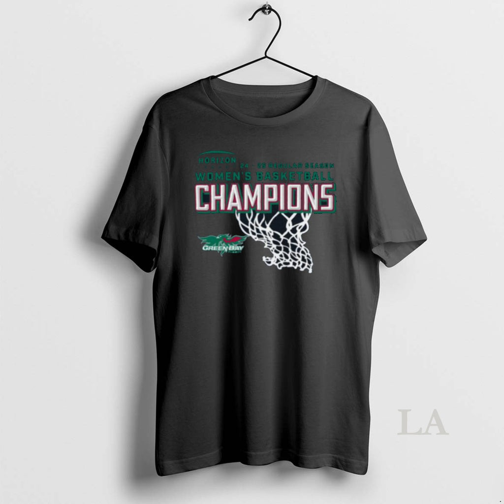 Original Horizon League Regular Season 2025 Womens Basketball Green Bay Phoenix Champions