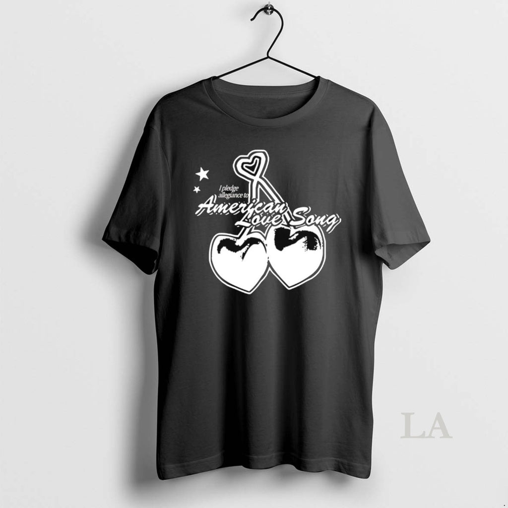 Original I Pledge Allegiance To American Love Song Cherry Heart