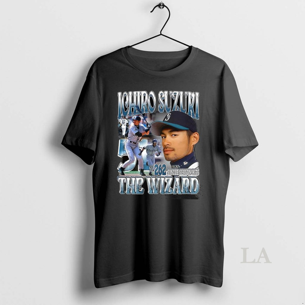 Original Ichiro Suzuki The Wizard 262 Single Season Hits