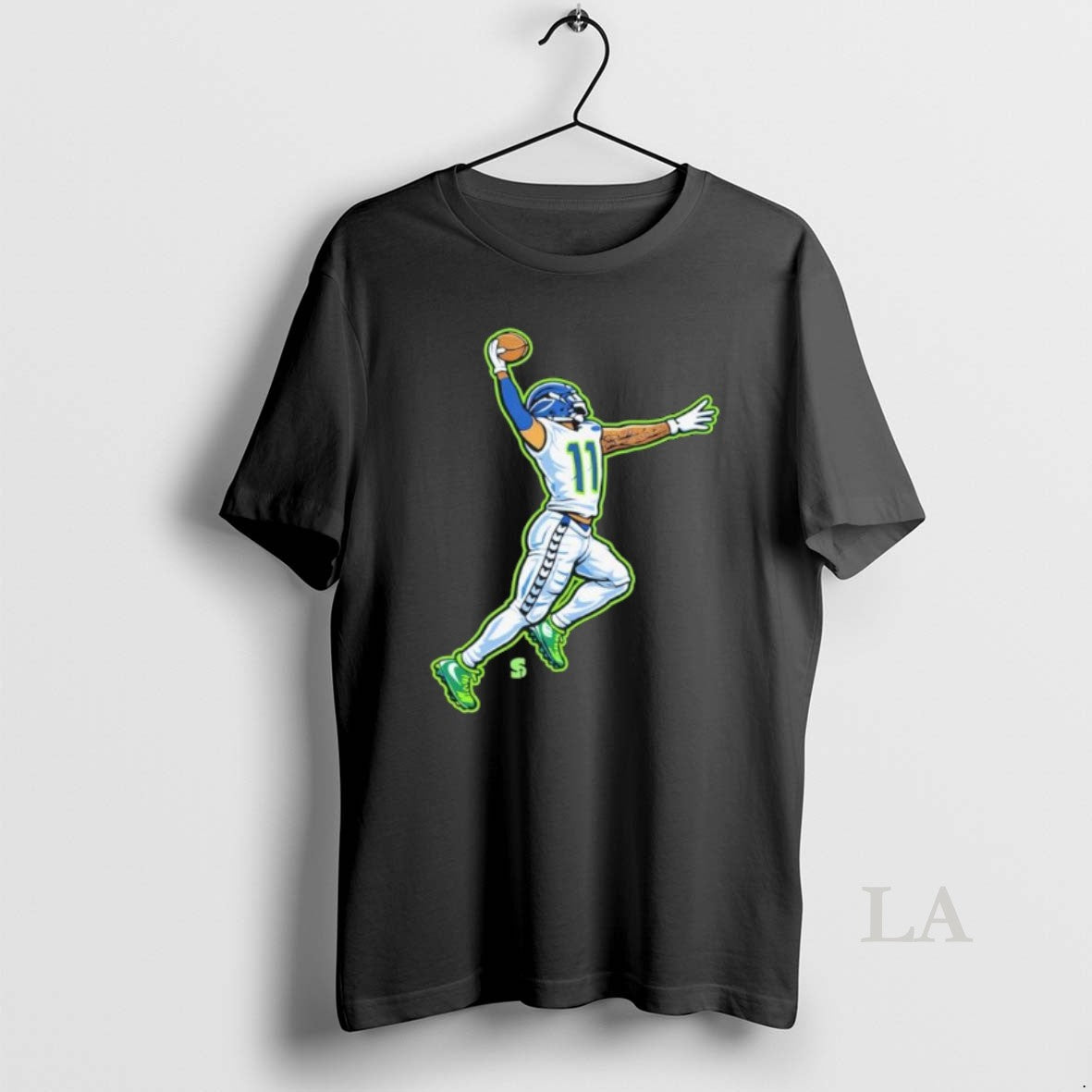 Original Jaxon Smith Njigba Seahawks Slam Dunk T-Shirts, Hoodie, Sweatshirt | TeeBloomCo.com
