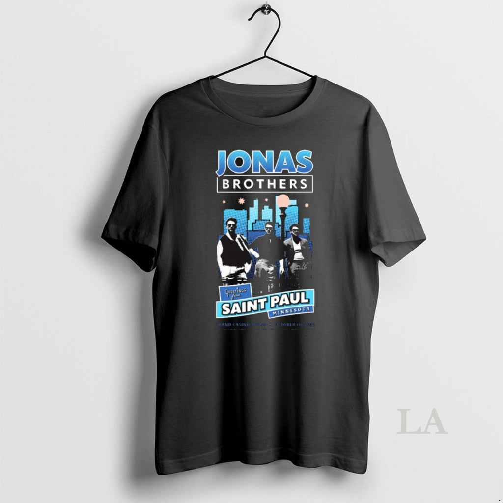 Original Jonas Brother Greetings From Saint Paul Minnesota Grand Casino Arena October 10 2025