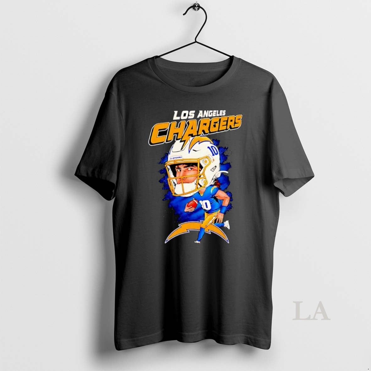 Original Justin Herbert Player Los Angeles Chargers Caricature T-Shirts, Hoodie, Sweatshirt | TeeBloomCo.com