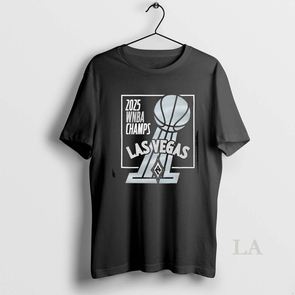Original Las Vegas Aces 2025 Wnba Champions Trophy T Men