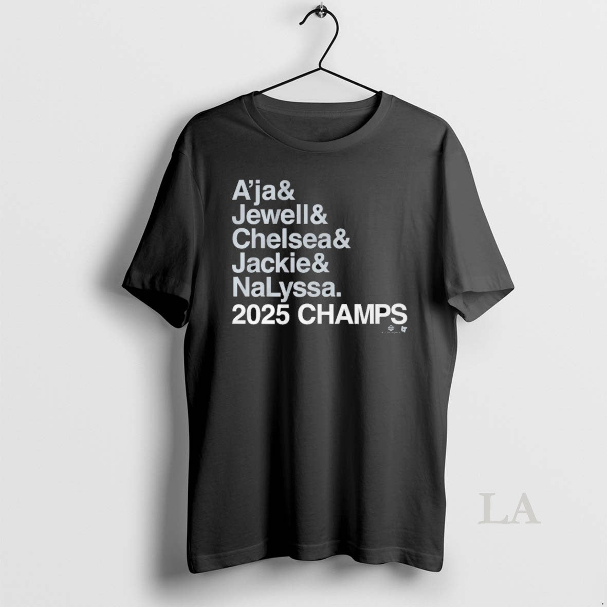 Original Las Vegas Aces Ampersand 2025 Champs
