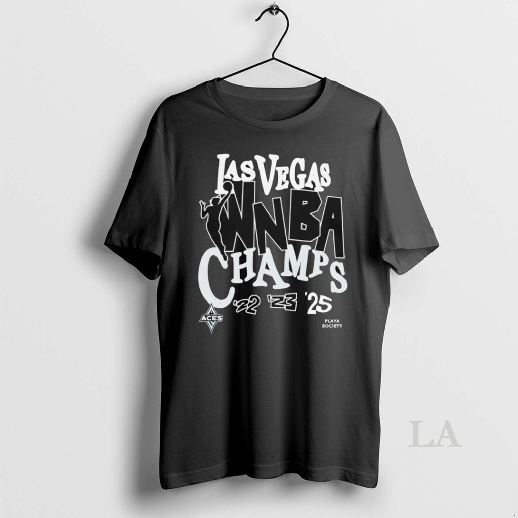Original Las Vegas Aces Playa Society 2025 Wnba Finals Champions Premium