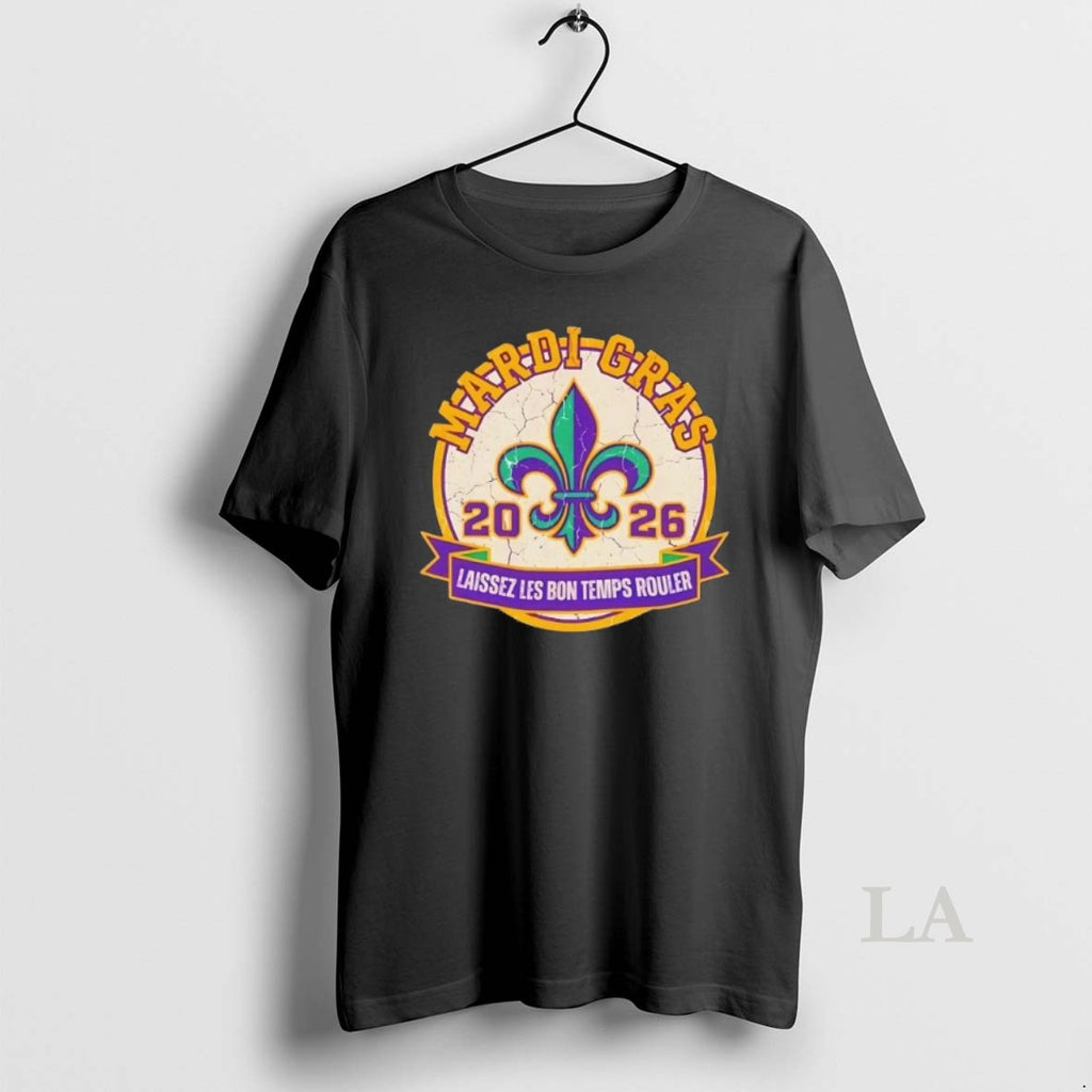 Original Mardi Gras 2026 Laissez Les Bon Temps Rouler T-Shirts, Hoodie, Sweatshirt | TeeBloomCo.com
