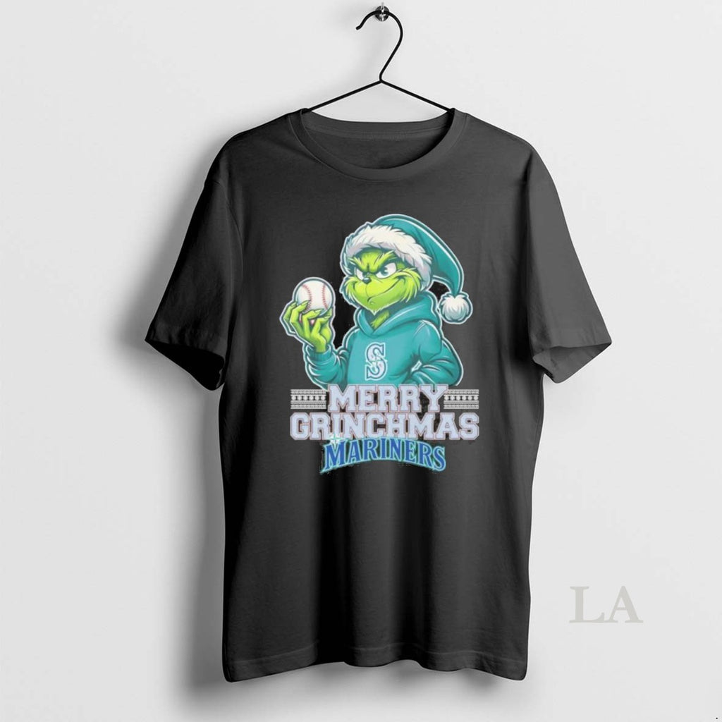 Original Merry Grinchmas Grinch Seattle Mariners Christmas