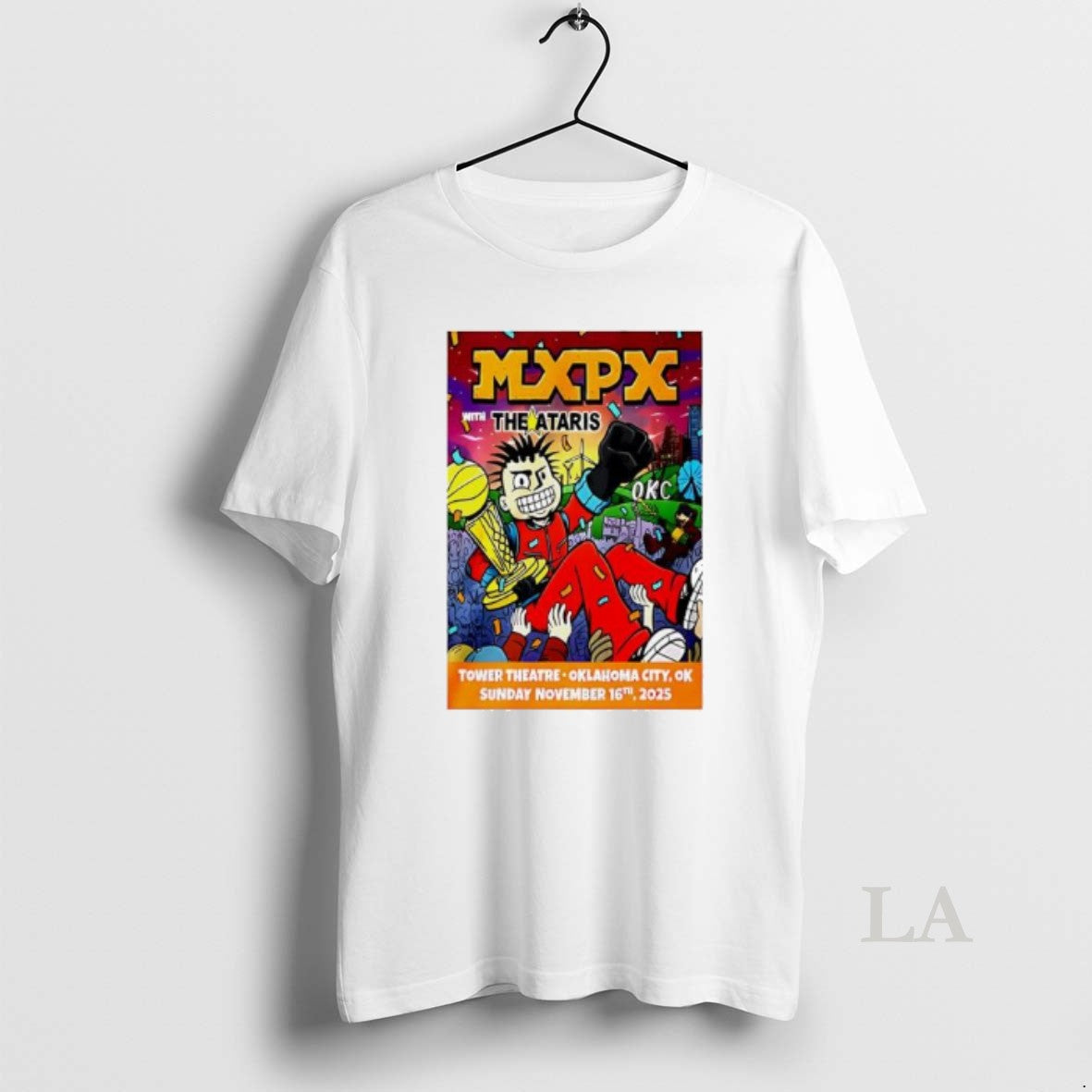 Original Mxpx Oklahoma City Ok November 16th 2025 T-Shirts, Hoodie, Sweatshirt | TeeBloomCo.com