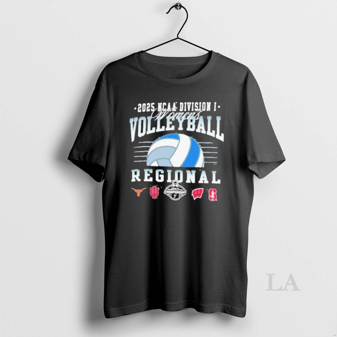 Original Ncaa Di Womens Volleyball Regional 2025 Texas Indiana Wisconsin And Stanford T-Shirts, Hoodie, Sweatshirt