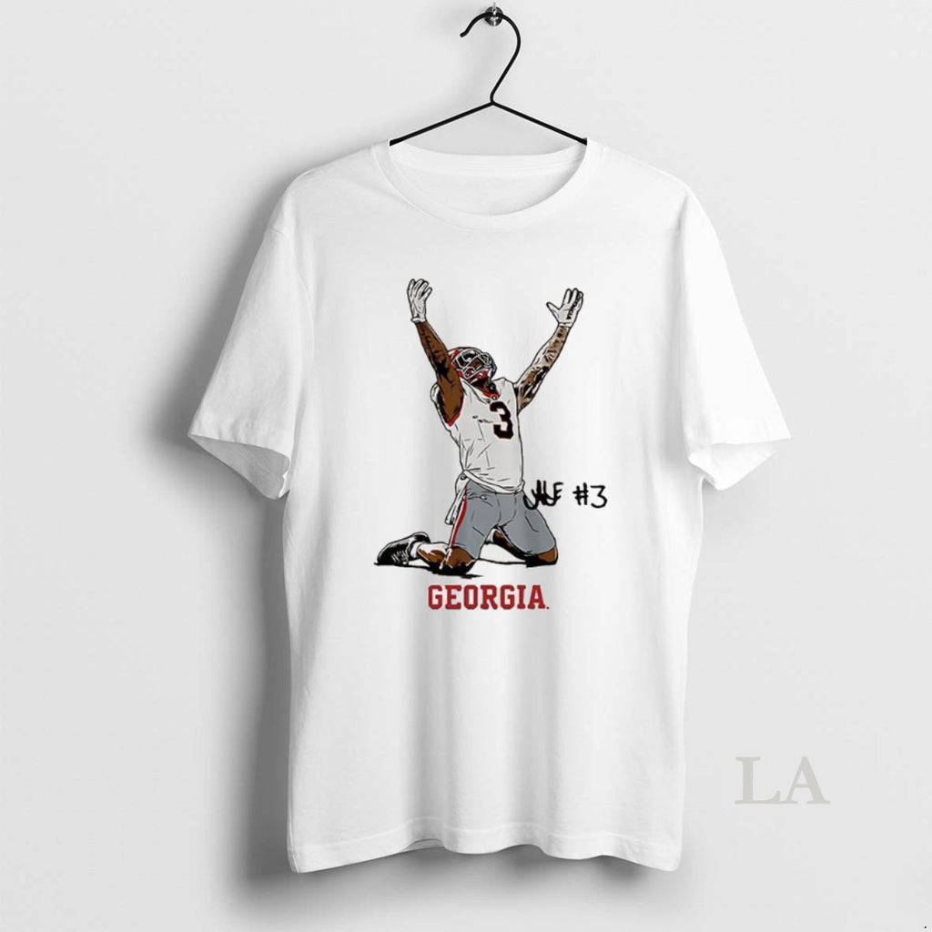 Original Nate Frazier Georgia Bulldogs Football End Zone Celebration Signature T-Shirts, Hoodie, Sweatshirt | TeeBloomCo.com