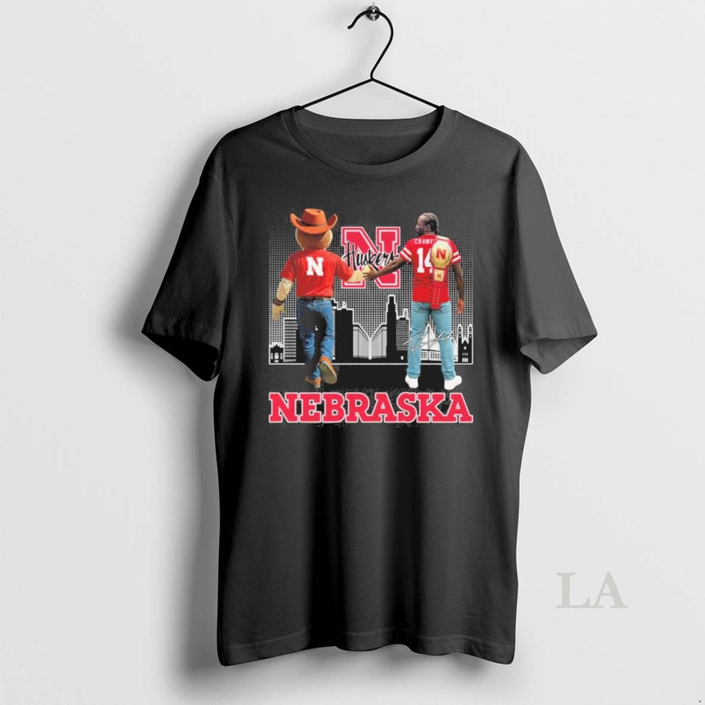 Original Nebraska Cornhuskers Herbie Husker And Bud Crawford