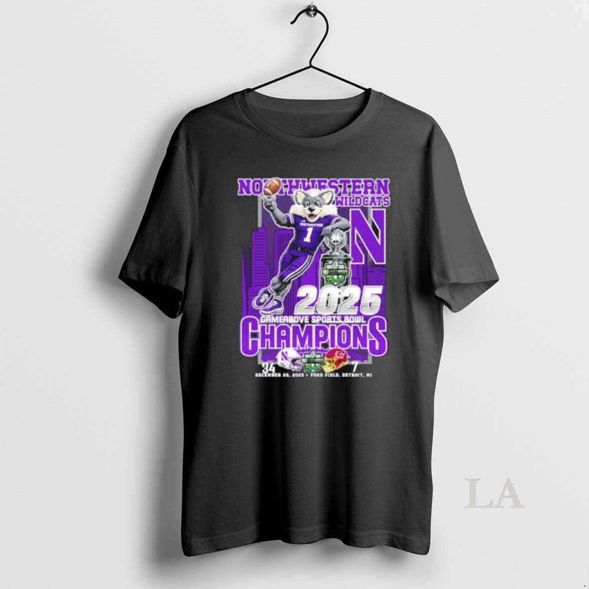 Original Northwestern Wildcats Mascot 2025 Gameabove Sports Bowl Champions T-Shirts, Hoodie, Sweatshirt | TeeBloomCo.com