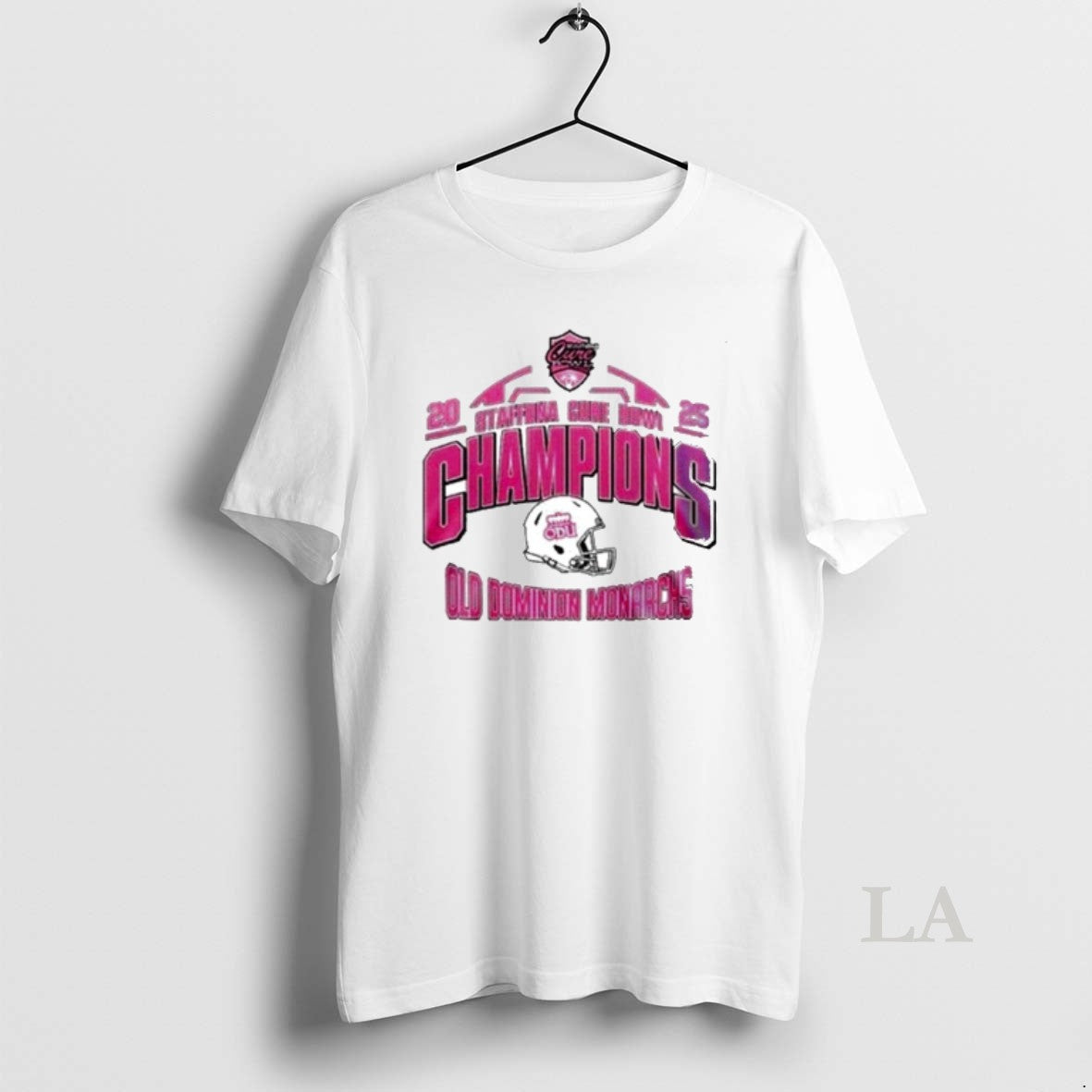 Original Old Dominion Monarchs Champions Staffdna Cure Bowl 2025 Championship T-Shirts, Hoodie, Sweatshirt | TeeBloomCo.com