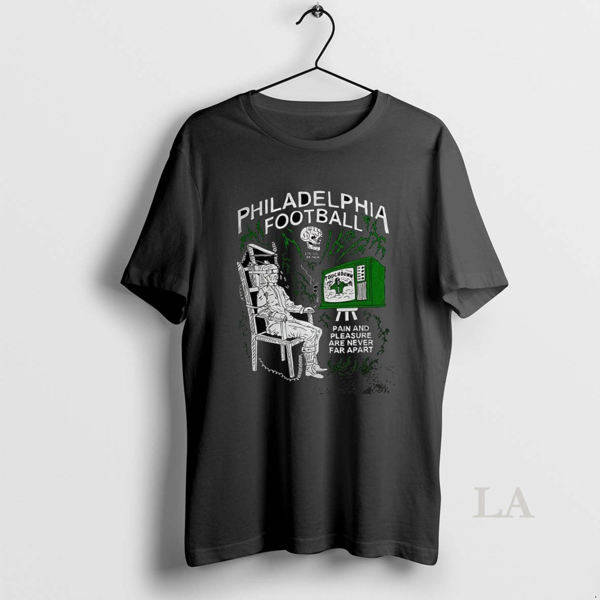 Original Philadelphia Football Pain And Pleasure Are Never Far Apart