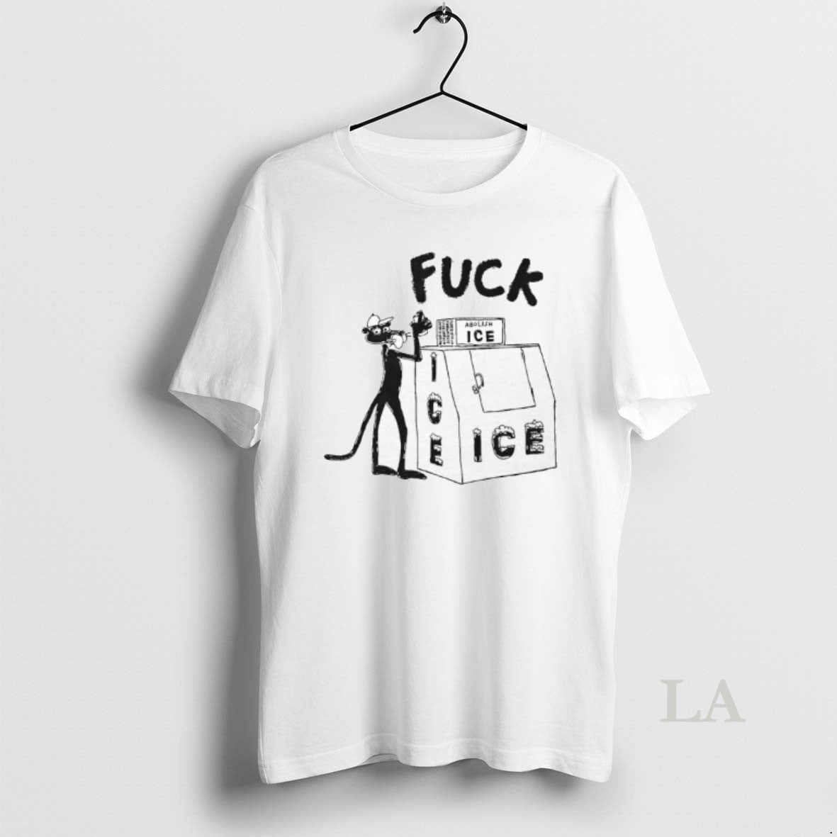 Original Pink Panther Fuck Ice Abolish Ice T-Shirts, Hoodie, Sweatshirt | TeeBloomCo.com
