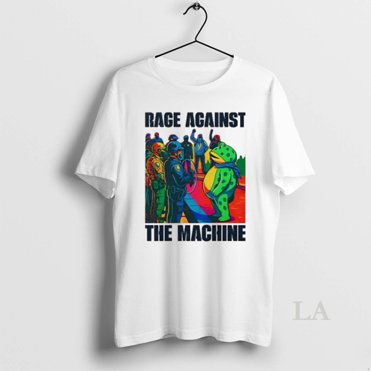 Original Portland Frog Anti Ice Rage Against The Machine
