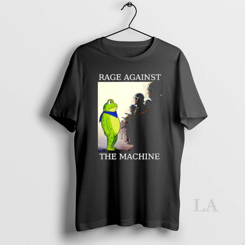 Original Portland Frog Protest Rage Against The Machine 2025 Anti Ice