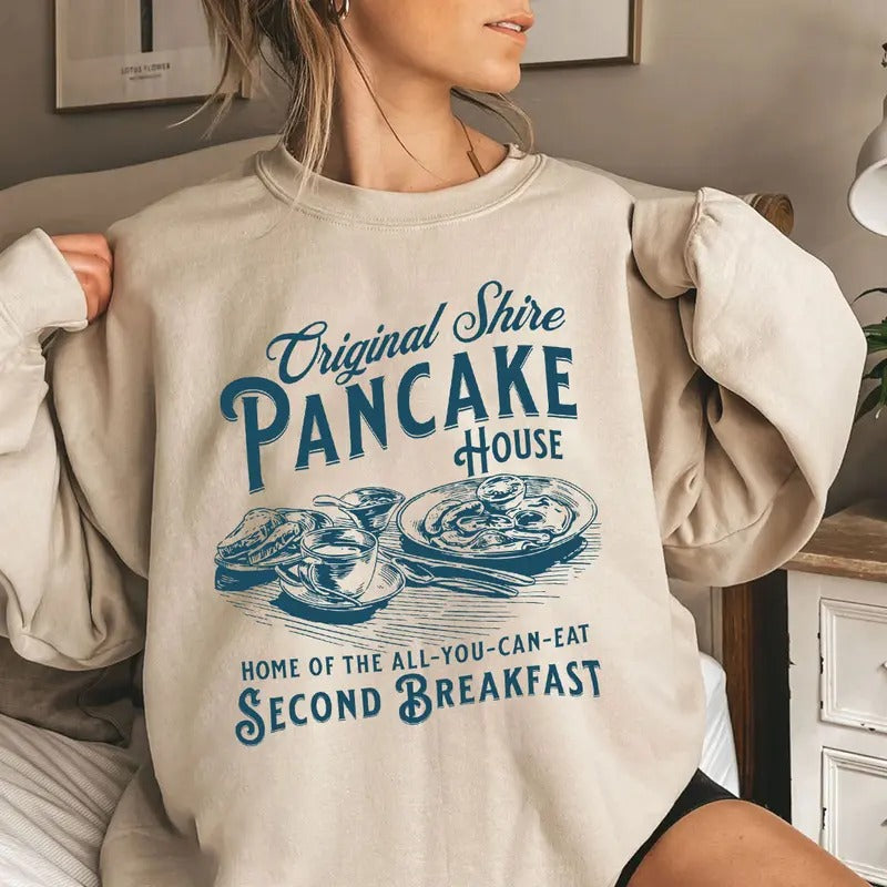 Original Shire Pancake House Shirt, Movie Shirt Hoodie, Sweatshirt | TeeBloomCo.com