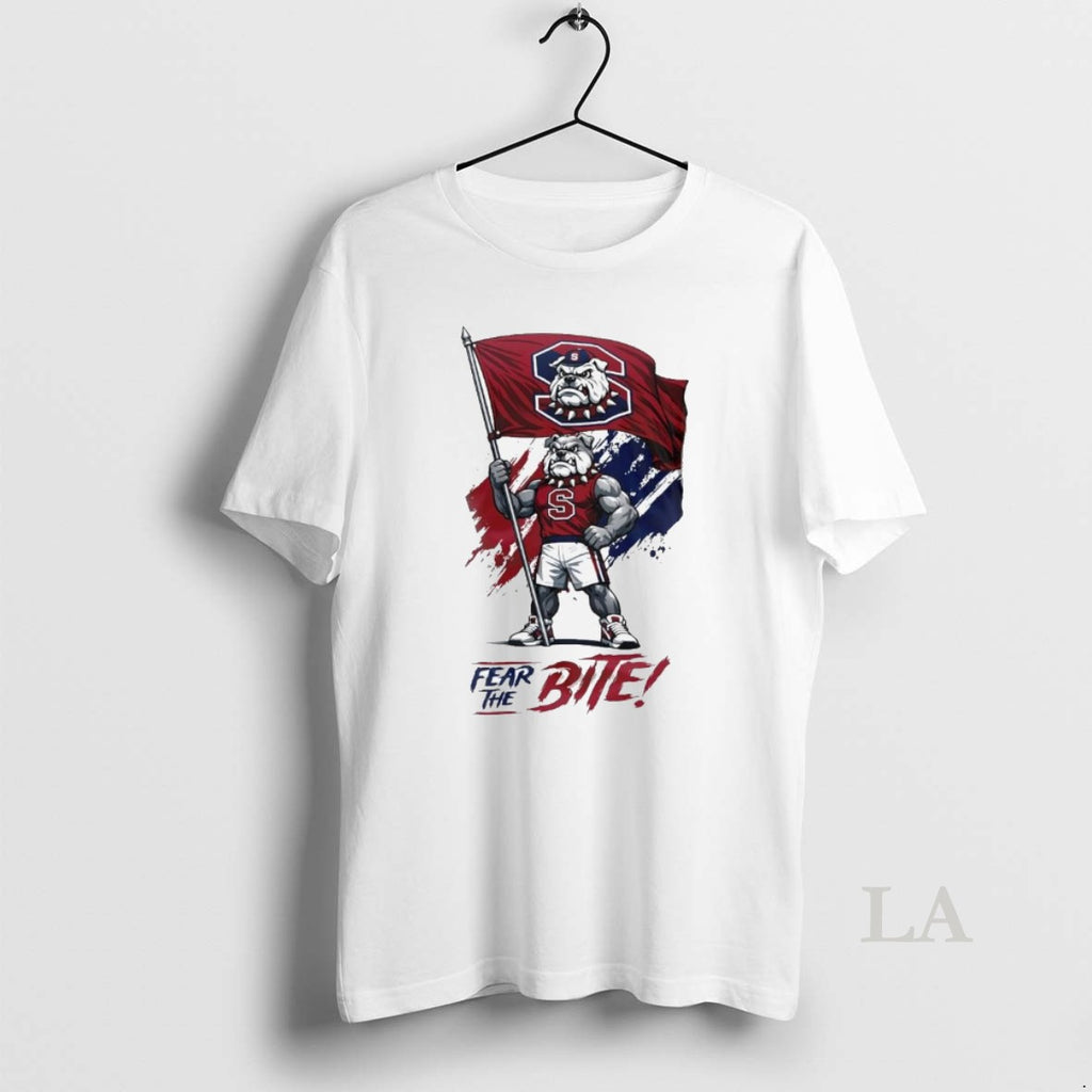 Original South Carolina State Bulldogs Fear The Bite Ncaa Celebration Bowl Champions Mascot T-Shirts, Hoodie, Sweatshirt