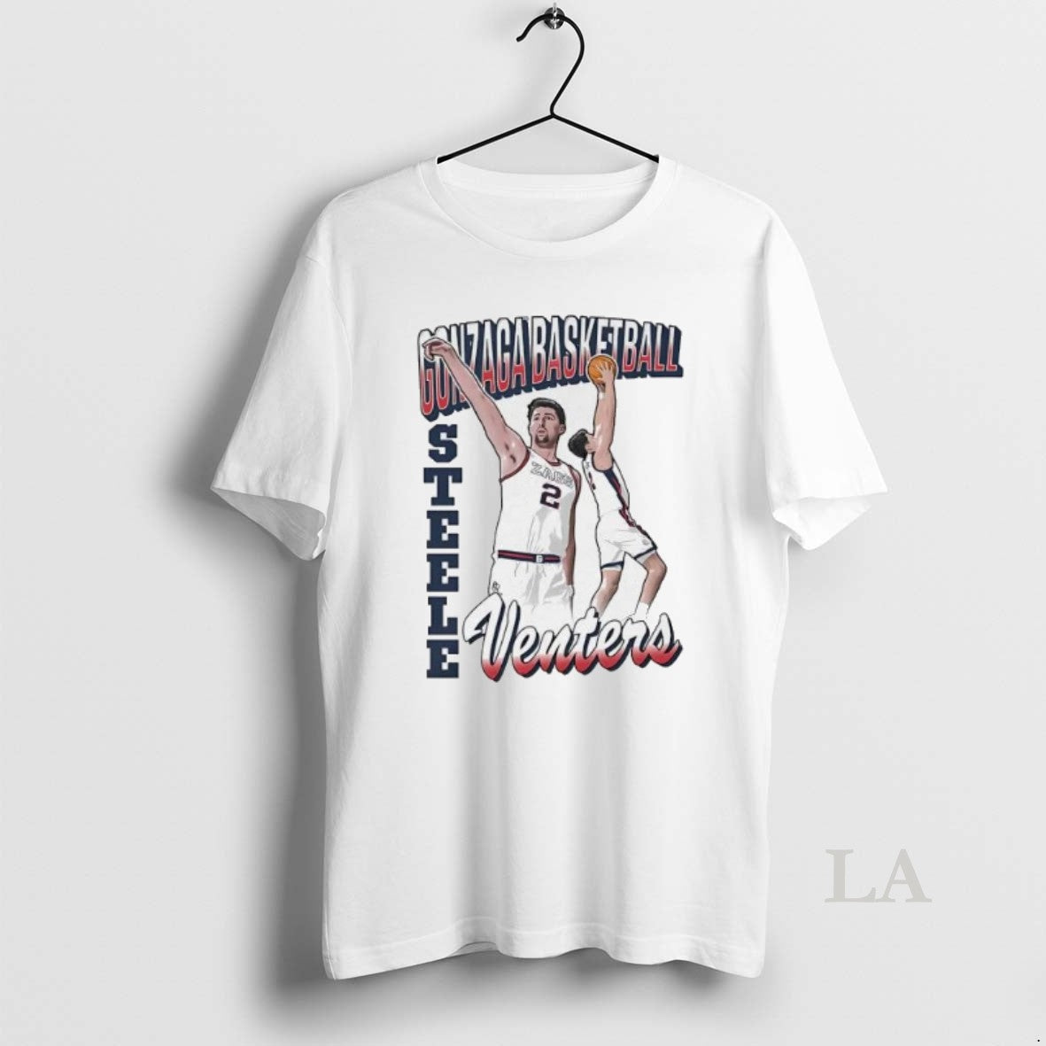 Original Steele Venters Cartoon Gonzaga Bulldogs T-Shirts, Hoodie, Sweatshirt | TeeBloomCo.com