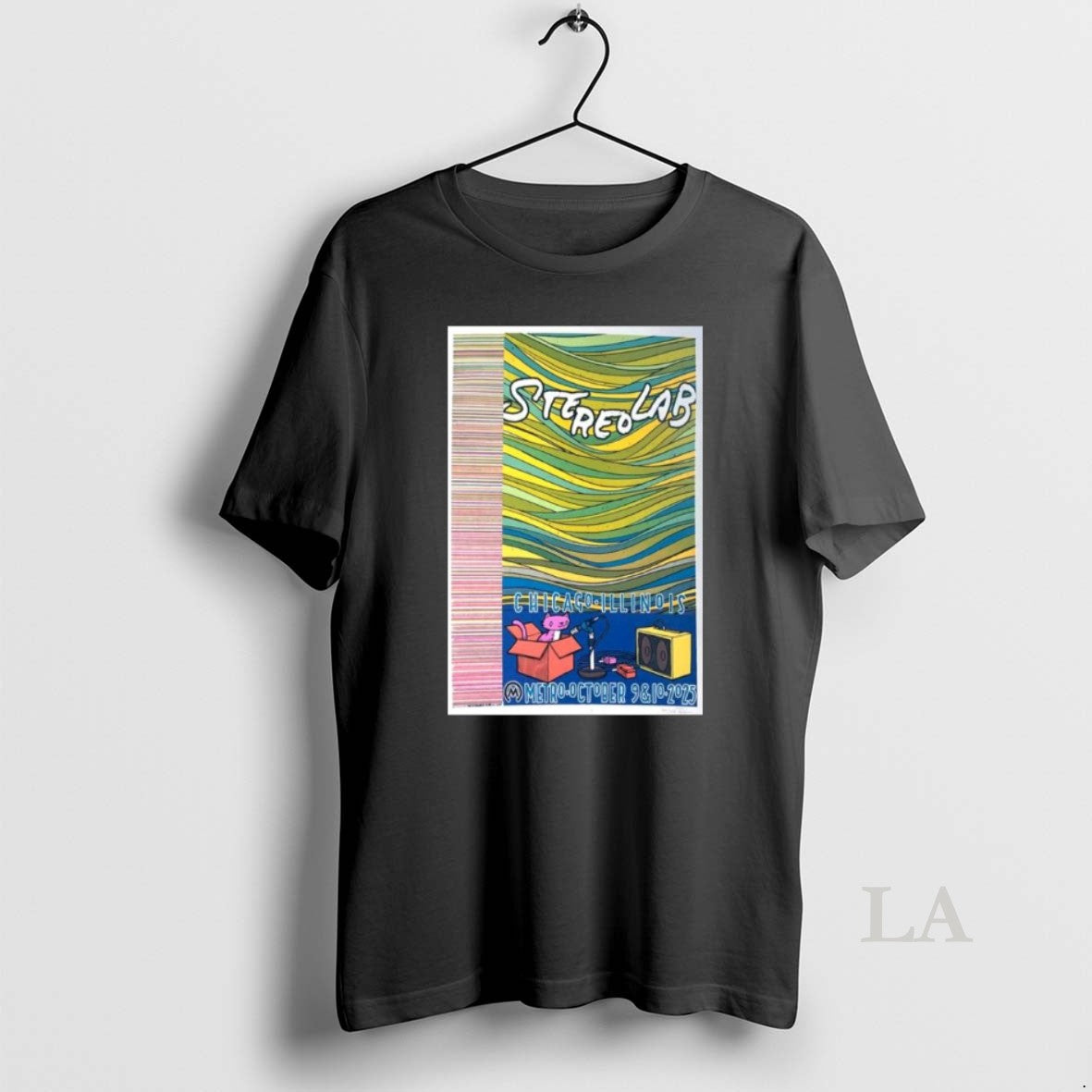 Original Stereolab Chicago Il Shows October 9 10 2025 Long Sleve