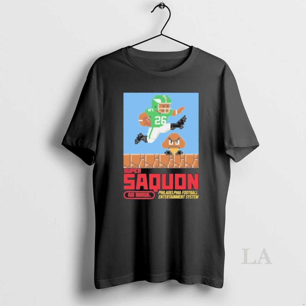 Original Super Saquon Bros Entertainment System T-Shirts, Hoodie, Sweatshirt | TeeBloomCo.com