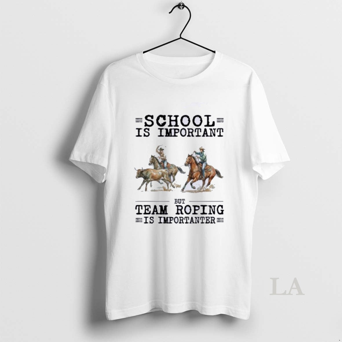 Original Team Roping School Is Important T-Shirts, Hoodie, Sweatshirt | TeeBloomCo.com