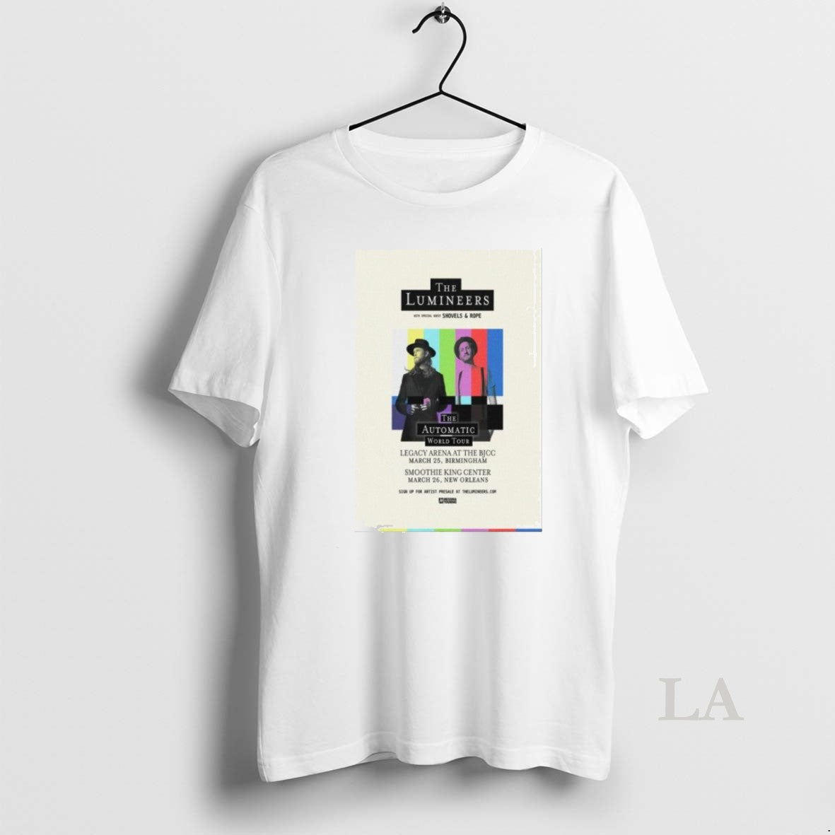 Original The Lumineers Birmingham New Orleans March 25 26 2026 Tour T-Shirts, Hoodie, Sweatshirt | TeeBloomCo.com