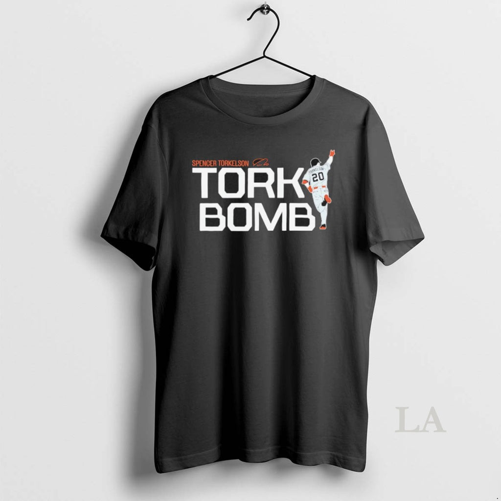 Original Tork Bomb Spencer Torkelson Detroit Tigers Baseball Signature