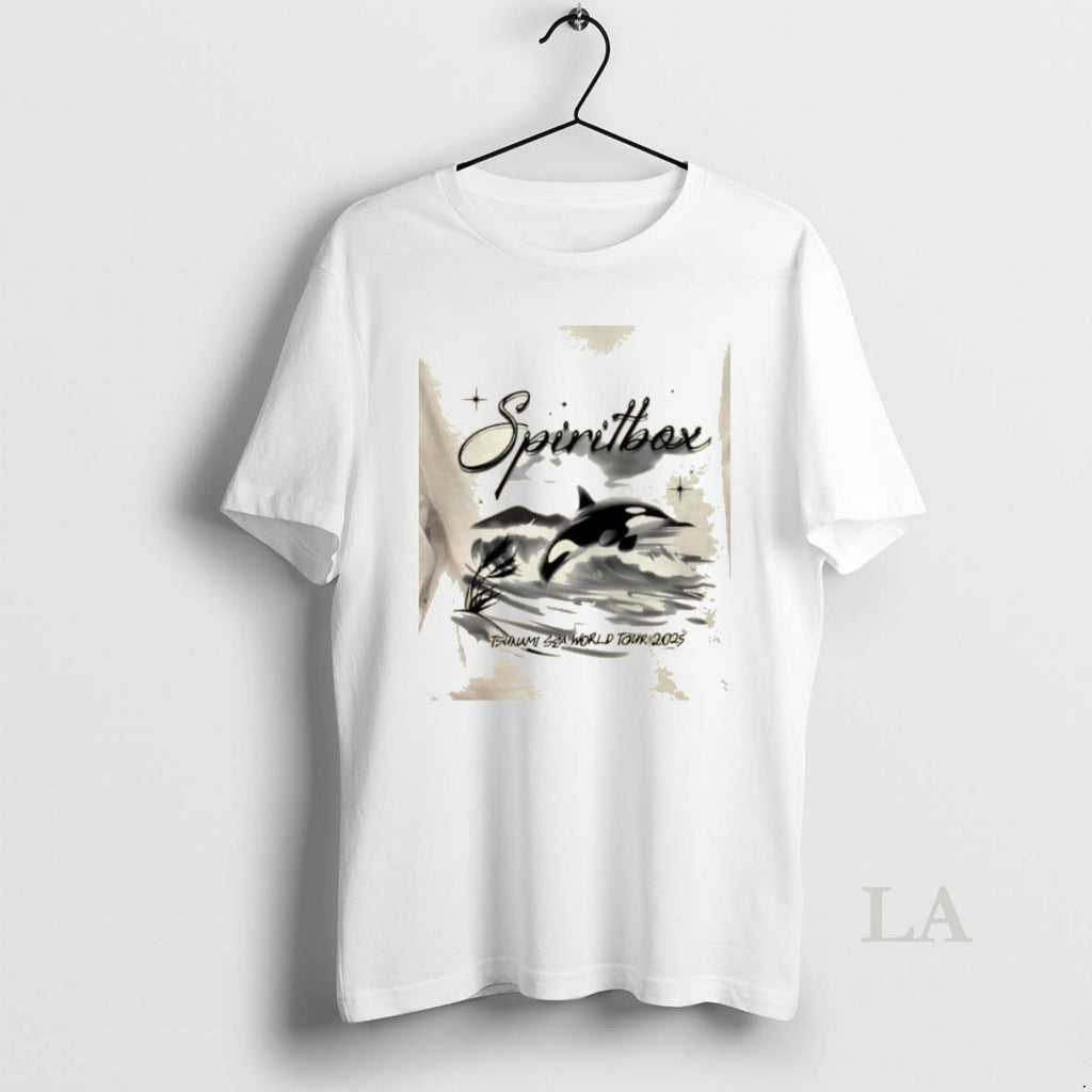 Original Tsunamisea Airbrush Orca White World Tour 2025 T-Shirts, Hoodie, Sweatshirt | TeeBloomCo.com