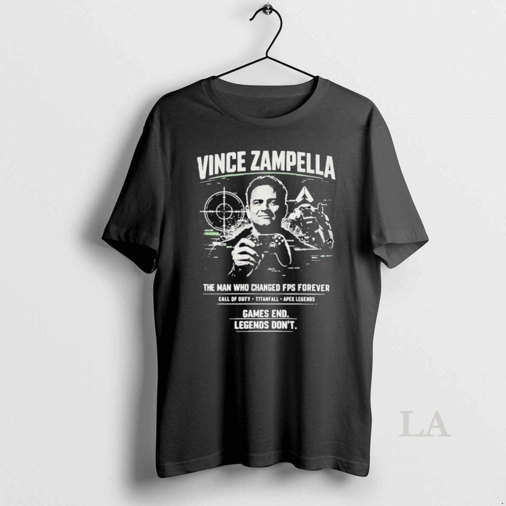 Original Vince Zampella The Man Who Changed Fps Forever T-Shirts, Hoodie, Sweatshirt | TeeBloomCo.com