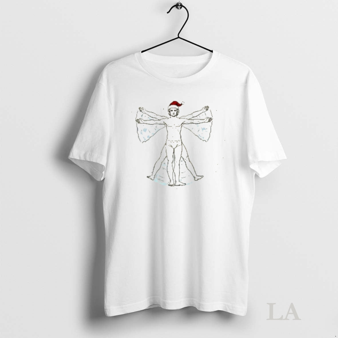 Original Vitruvian Snow Angel Christmas T-Shirts, Hoodie, Sweatshirt | TeeBloomCo.com