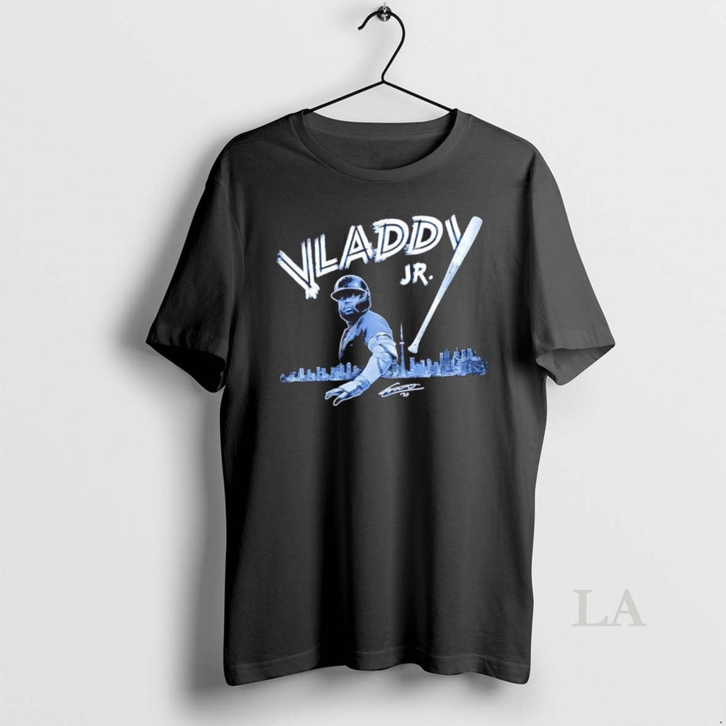 Original Vladdy Bat Flip Vladimir Guerrero Jr Toronto Blue Jays Baseball Skyline