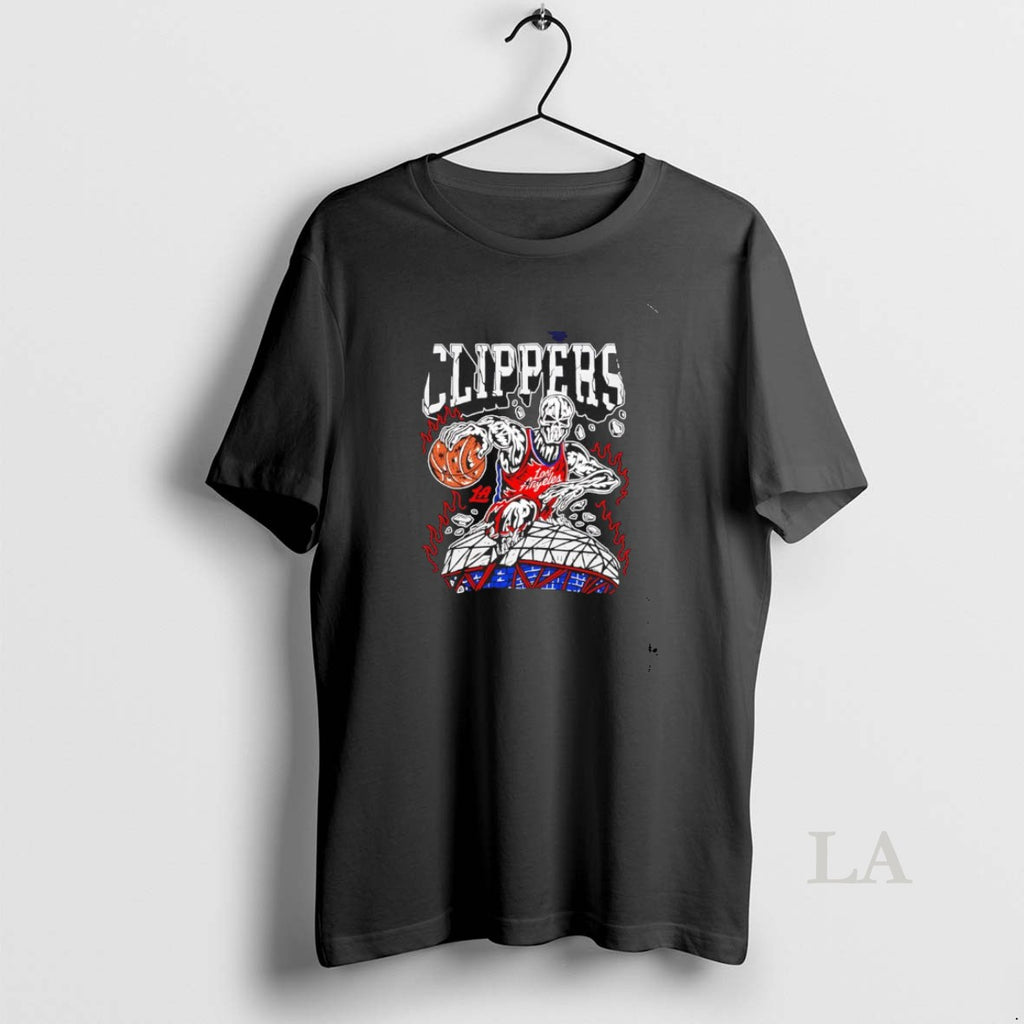 Original Warren Lotas X Los Angeles Clippers Skeleton Player T-Shirts, Hoodie, Sweatshirt | TeeBloomCo.com