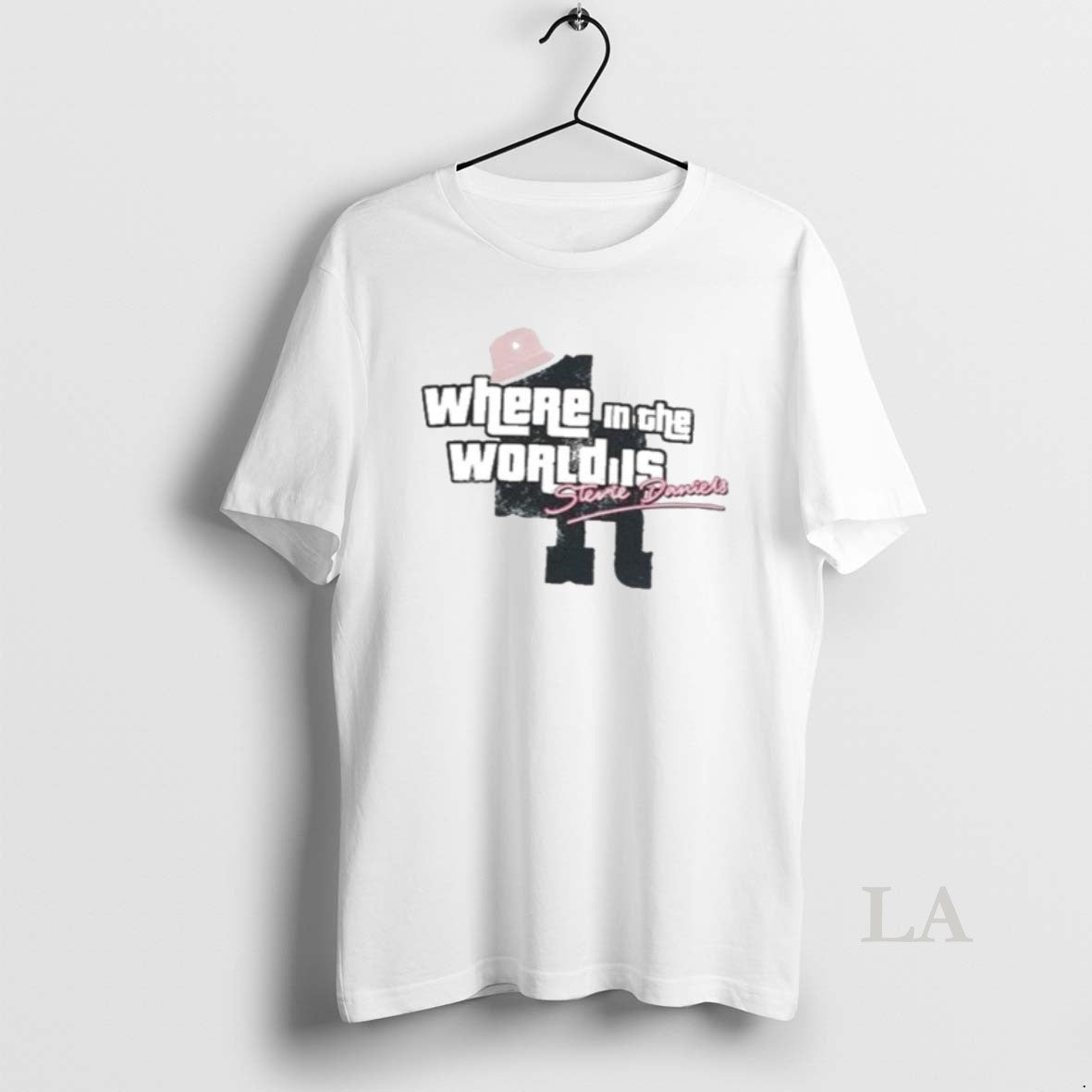 Original Where In The World Is Stevie Daniels T-Shirts, Hoodie, Sweatshirt | TeeBloomCo.com
