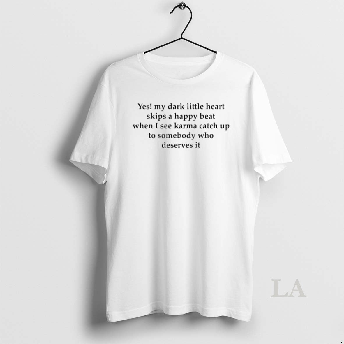 Original Yes My Dark Little Heart Skips A Happy Beat When I See Karma Catch T-Shirts, Hoodie, Sweatshirt | TeeBloomCo.com