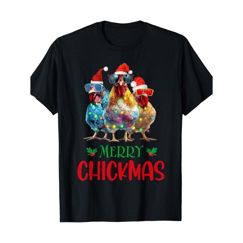 Ornament Chicken Farmer Christmas T-Shirt-100% cotton 220g made in usa Hoodie, Sweatshirt | TeeBloomCo.com