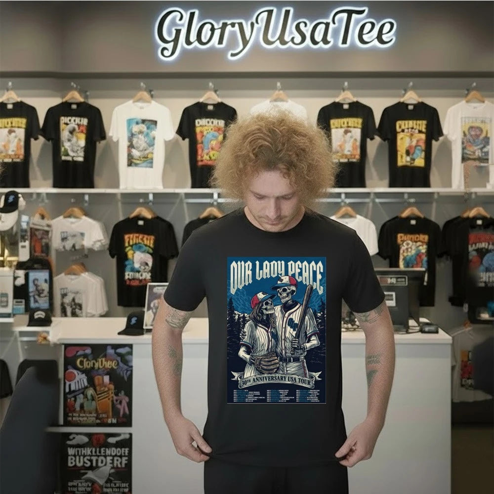 Our Lady Peace 2026 30th Anniversary USA Tour Poster Shirt