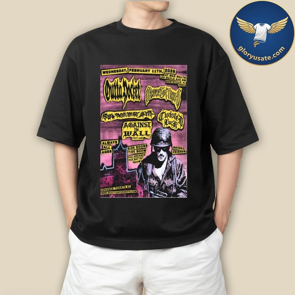Outta Pocket Huntsville, Alabama February 11 2026 Concert Poster Shirt